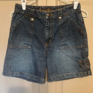 Arizona Jean Company Blue Cargo Shorts